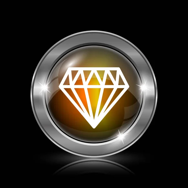 Diamond icon — Stock Photo, Image