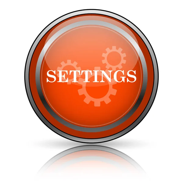 Settings icon — Stock Photo, Image