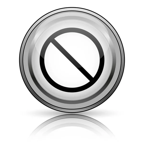 Zakázané ikony — Stock fotografie