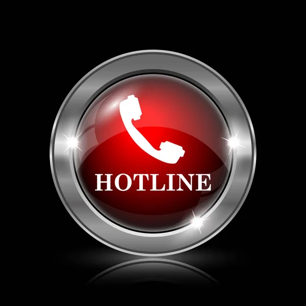 Hotline εικονίδιο — Φωτογραφία Αρχείου
