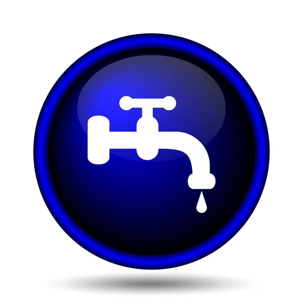 Ikona vodovodního kohoutku — Stock fotografie