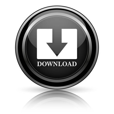 Siyah parlak simgesi