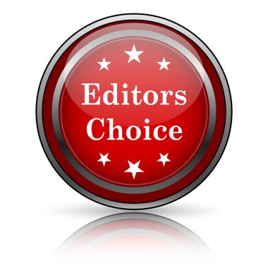 Beyaz zemin üzerine kırmızı parlak simge. Internet düğmesi.