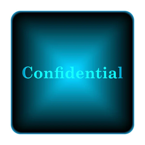 Icono confidencial —  Fotos de Stock