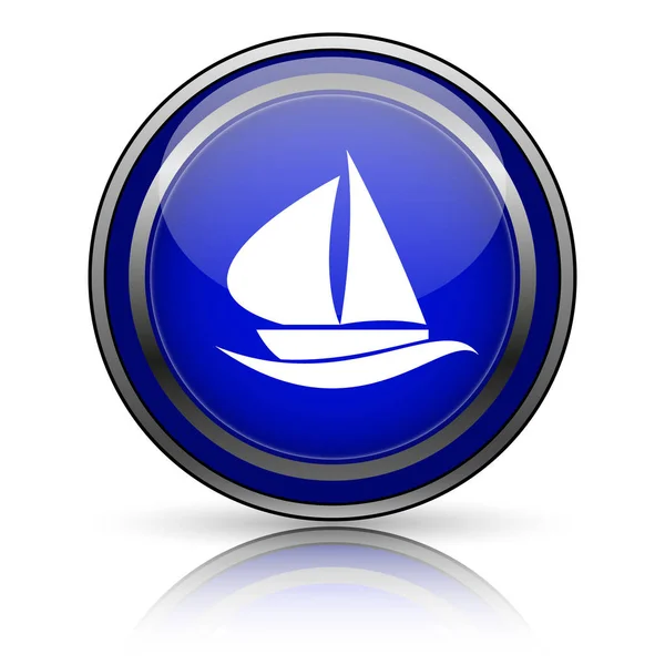 Sailboat icon — Stock Photo, Image