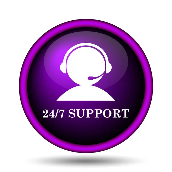 24-7 Support icon — Stock Photo, Image