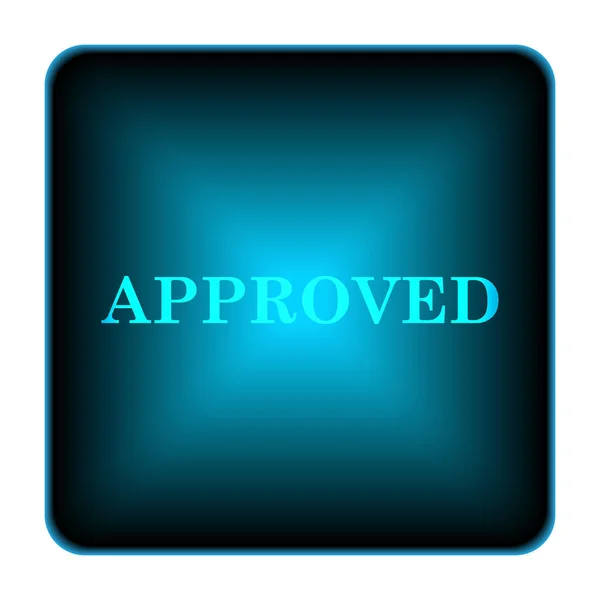 Approved icon — Stock Photo, Image