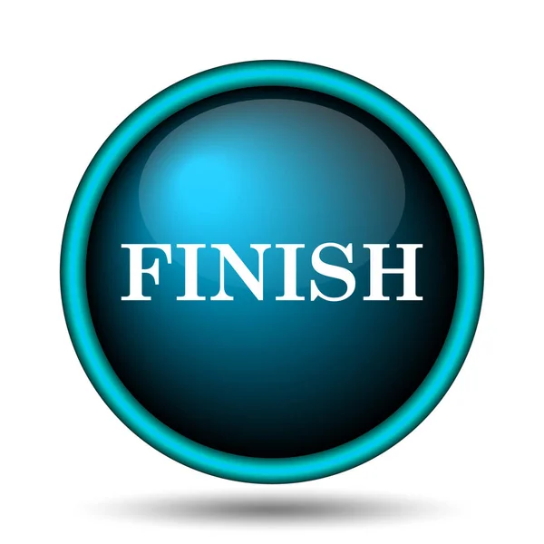 Finish icon — Stock Photo, Image