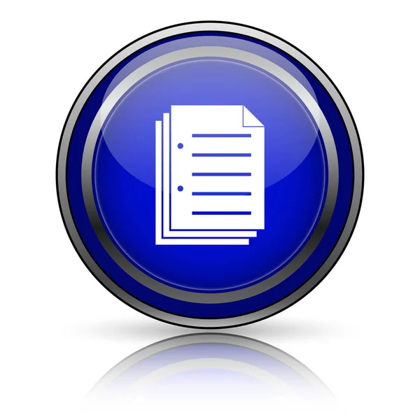 Document icon — Stock Photo, Image