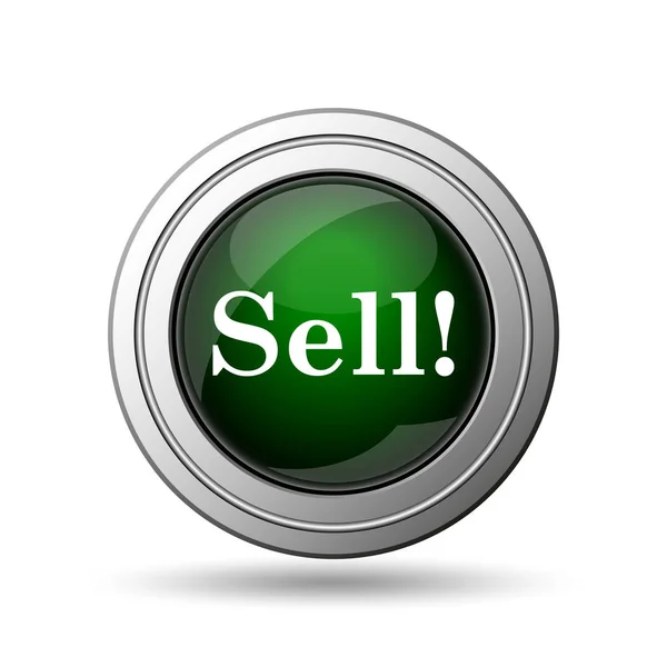 Sell Icon Internet Button White Background — Stock Photo, Image