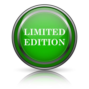 Beyaz arkaplanda parlak simge