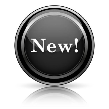 Siyah parlak simgesi