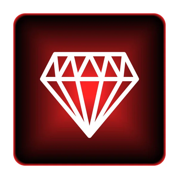 Diamond icon — Stock Photo, Image