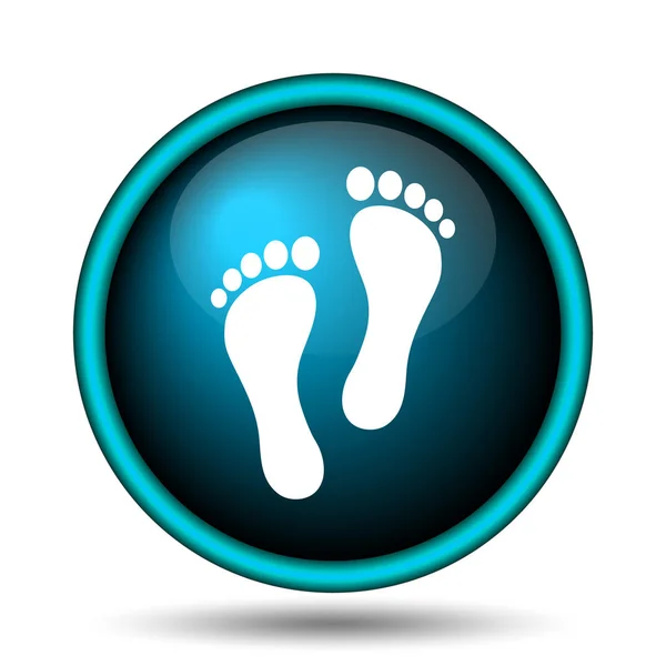 Foot print icon — Stock Photo, Image