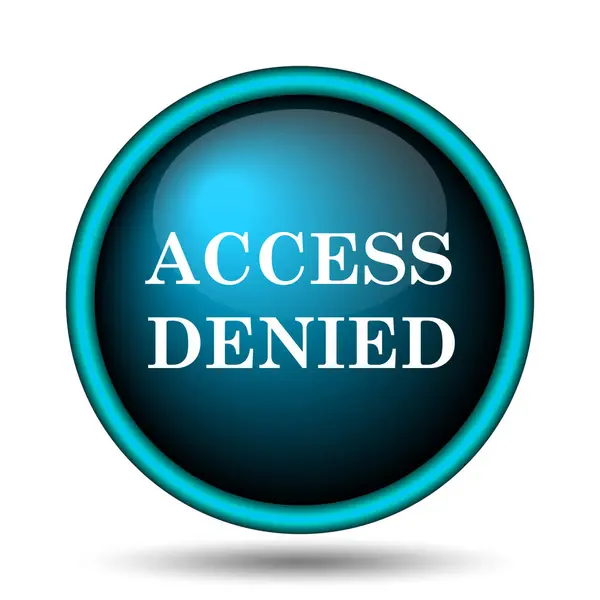 Access denied icon — Stock Photo, Image