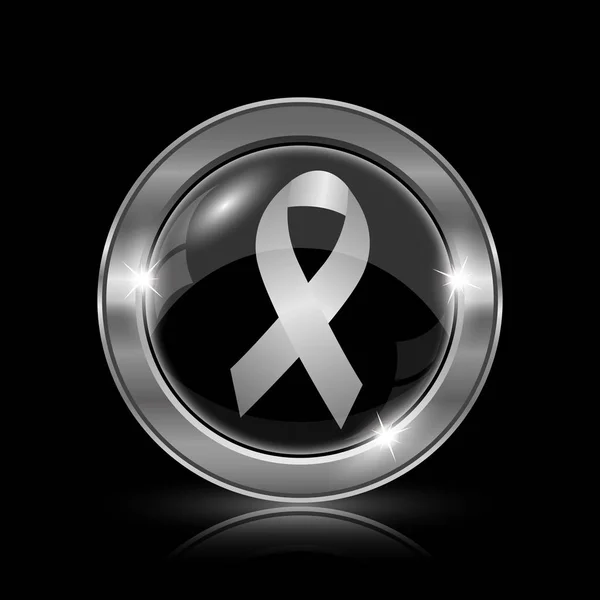 Ruban icône cancer du sein — Photo