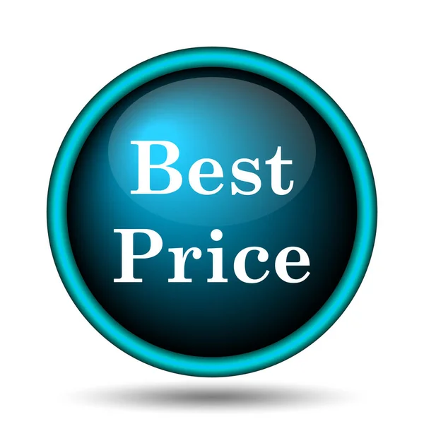 Best Price Icon Internet Button White Background — Stock Photo, Image