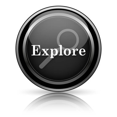 Siyah parlak simgesi