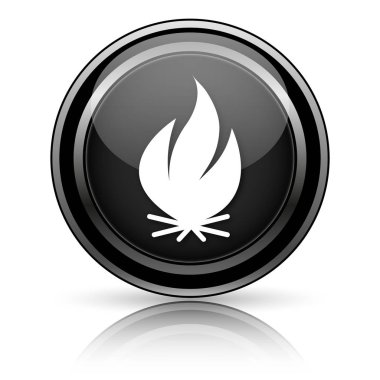 Siyah parlak simgesi