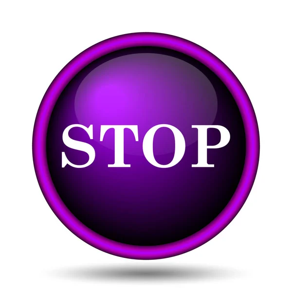 Stopp-Symbol — Stockfoto