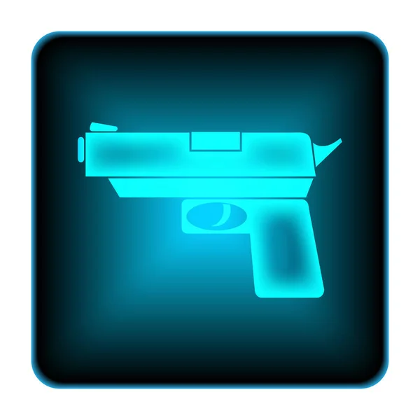 Gun icon — Stock Photo, Image