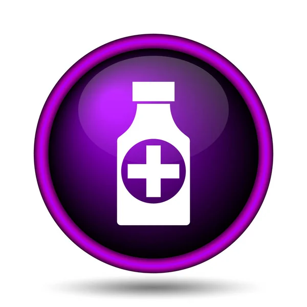Pills bottle  icon — Stock Photo, Image