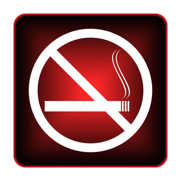 没有吸烟图标 — 图库照片