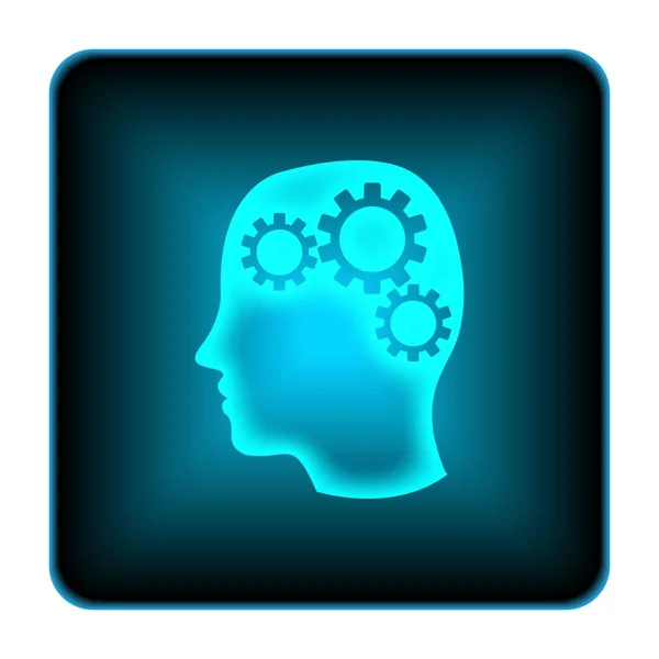 Icono del cerebro —  Fotos de Stock