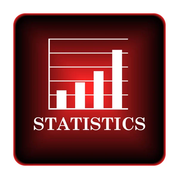 Statistics icon — Stock Photo, Image