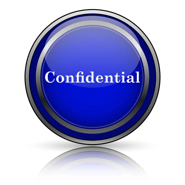 Icono confidencial —  Fotos de Stock