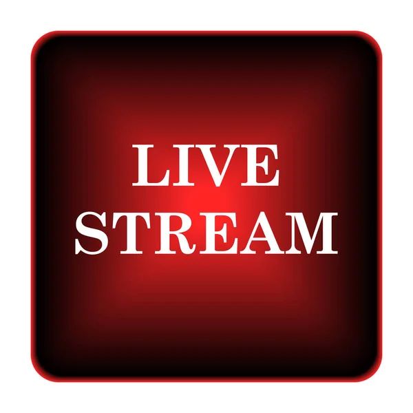 Live stream icon — Stock Photo, Image