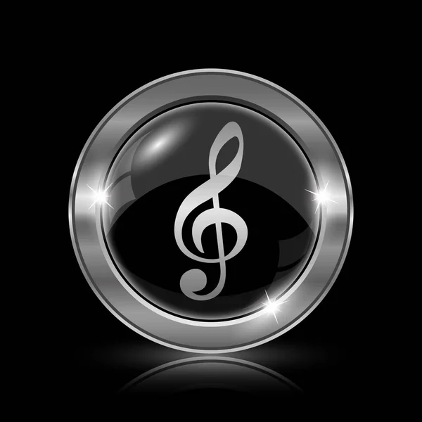 Icono de nota musical — Foto de Stock