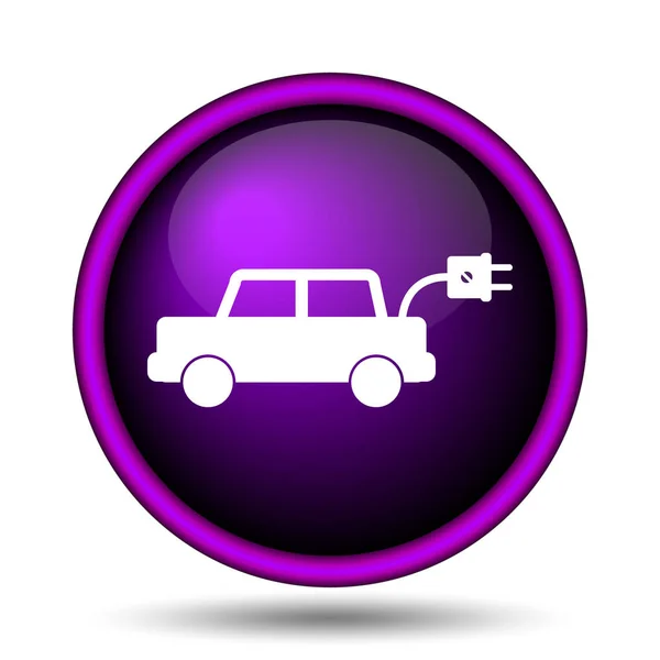 Electric car icon — Stock Photo, Image