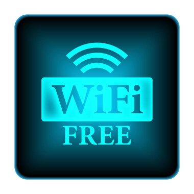 WiFi ücretsiz simgesi