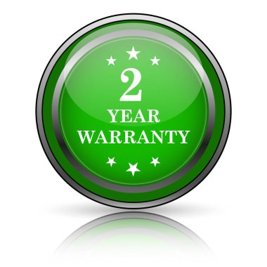 Beyaz arkaplanda parlak simge