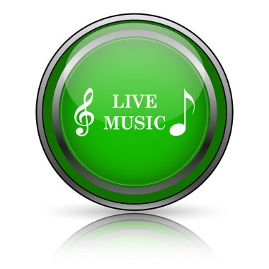 Beyaz arkaplanda parlak simge