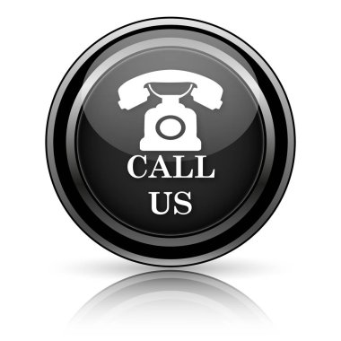 Beyaz arka planda siyah parlak simgesi