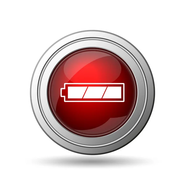 Fully charged battery icon — Zdjęcie stockowe