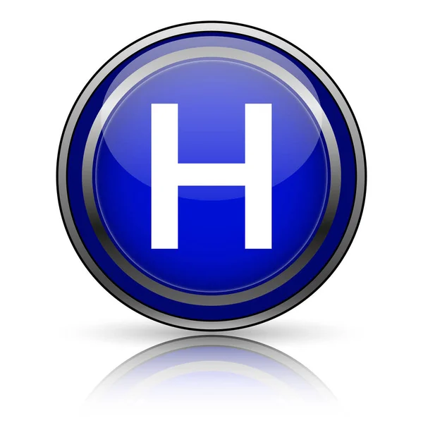 Hospital icon — Stock Photo, Image