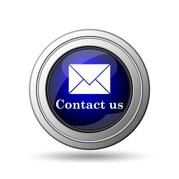 Contact us icon — Stock Photo, Image