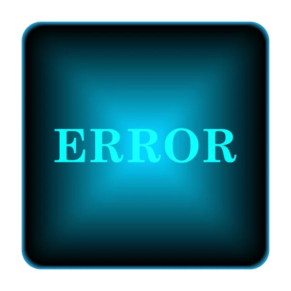 Icono de error —  Fotos de Stock