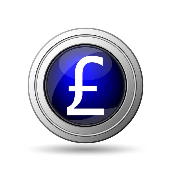 Pound icon — Stock Photo, Image