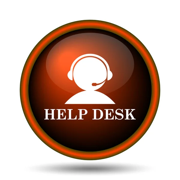 Ikona Helpdesk — Zdjęcie stockowe