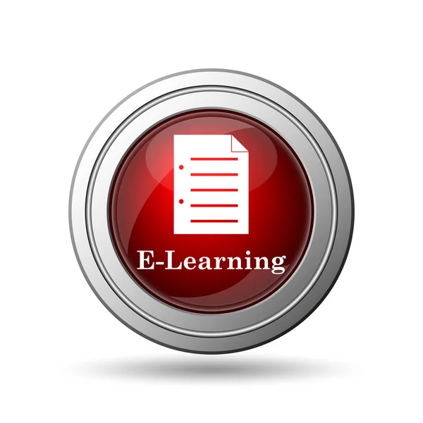 Ref Learning Icon Кнопка Интернет Белом Фоне — стоковое фото