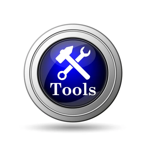 Tools Icon Internet Button White Background — Stock Photo, Image