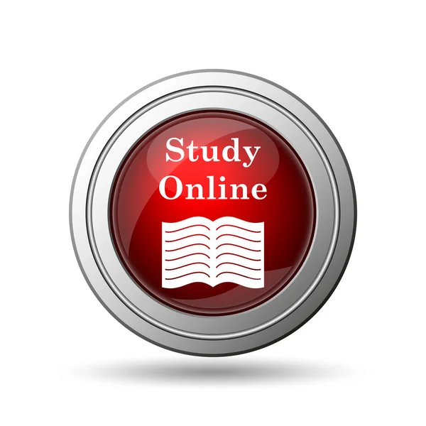 Study online icon — Stock Photo, Image