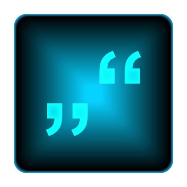 tırnak işareti simgesi