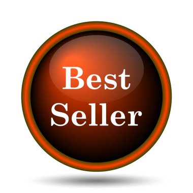 En iyi satıcı simgesi. Beyaz arka plan üzerinde Internet düğmesi