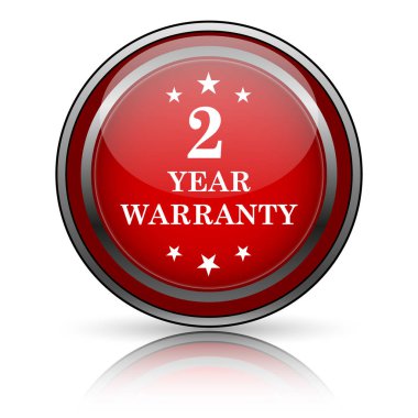 Beyaz zemin üzerine kırmızı parlak simge. Internet düğmesi.