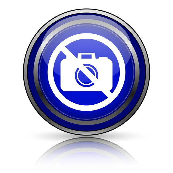 Forbidden camera icon — Stock Photo, Image